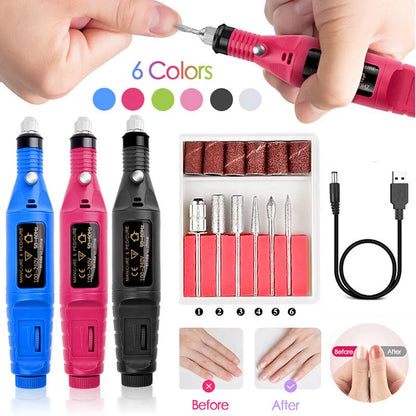 High Quality Electric Nail Drill Machine Set , Nail Sander , Gel Polish Remover